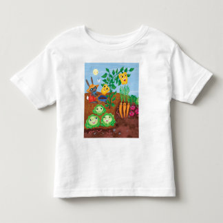 Tijd tot graaf-tuin kinder shirts