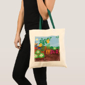 Tijd tot graaf-tuin tote bag (Voorkant (product))