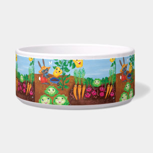 Tijd tot graaf-tuin voerbakje