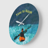 Tijd tot Kayak Clock Grote Klok (Hoek)