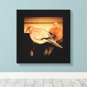 Tijd tot rust canvas afdruk (Insitu (Houten vloer))