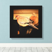 Tijd tot rust canvas afdruk (Insitu (Houten vloer))