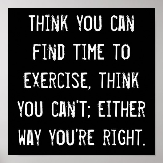 Tijd tot uitoefening poster (Voorkant)