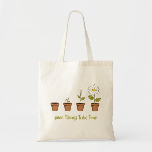 Tijd Tote Bag (Voorkant)