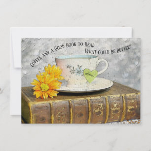 Tijd uit Vacation Koffie en een Goed Boek om te le