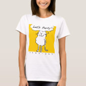 Tijd van Cat Lover Party T-shirt (Voorkant)