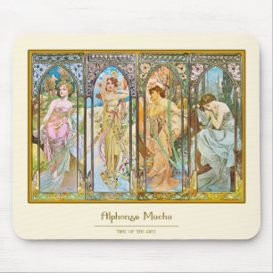 Tijd van de Dag, Alphonse Mucha Muismat