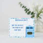 Tijd van de opwarming van de aarde kaart (Staand voorkant)