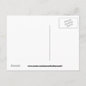 Tijd van feestdag aankondigingskaart (Achterkant)