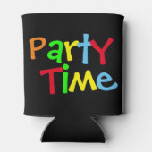 Tijd van feestdag blikjeskoeler (Achterkant)