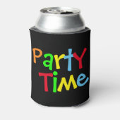 Tijd van feestdag blikjeskoeler (Blikje Achterkant)