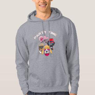 Tijd van feestdag hoodie