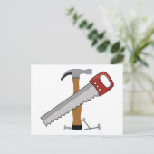 Tijd van gereedschap briefkaart (Staand voorkant)