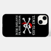 Tijd vliegt als je rum hebt Case-Mate iPhone case (Achterkant (horizontaal))