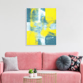 Tijd vliegt No. 2 Canvas Afdruk (Insitu (Woonkamer))