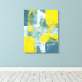 Tijd vliegt No. 2 Canvas Afdruk (Insitu (Houten vloer))