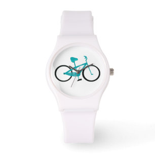 Tijd voor Aqua-fiets Horloge