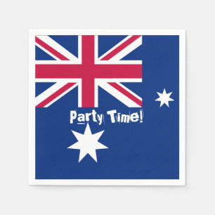 Tijd voor Australische vlaggenpartij Servet