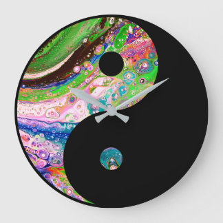 Tijd voor Balance Yin Yang Grote Klok