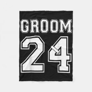 Tijd voor bruiden 2024 bruidegom verlovingsfeest m fleece deken