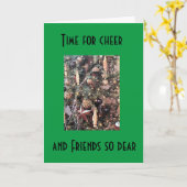 **TIJD VOOR CHEER EN VRIENDEN ZO VERTRAAGD** CHRIS KAART (Gele Bloem)