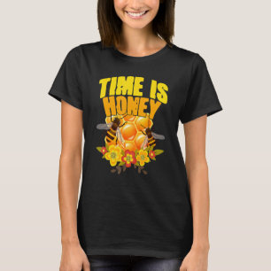 Tijd voor de wereldbijenimker Apiarist T-shirt