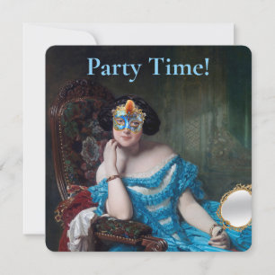 Tijd voor een feest Gravin in Maskerade  Aankondiging