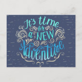 Tijd voor een nieuw Briefkaart (Voorkant)