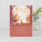 Tijd voor een verjaardagsfeest kaart (Staand voorkant)