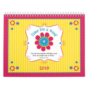 "Tijd voor een Word® Spirituele agenda" Kalender