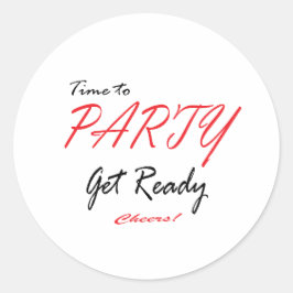 Tijd voor feestvredes! Stickers