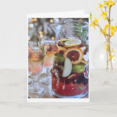 TIJD VOOR GEZIN, VRIENDEN EN GOEDE TIJDEN KAART (Gele Bloem)