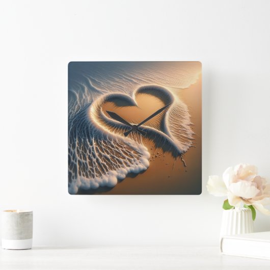 Tijd voor Grace - Wall Clock 2 Vierkante Klok (Huis)