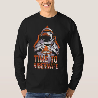 Tijd voor het Sluimerige eten Astronaut Relax Hib T-shirt