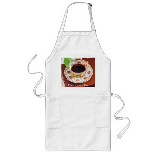 Tijd voor het Tea Design Lang Schort