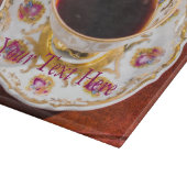 Tijd voor het Tea Design Snijplank (Hoek)