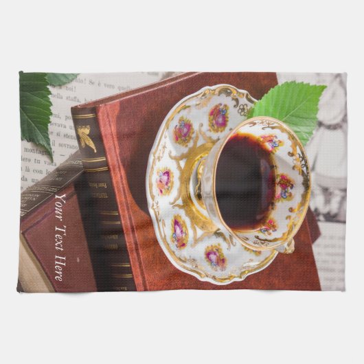 Tijd voor het Tea Design Theedoek (Horizontaal)