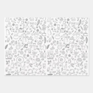 Tijd voor koffie! Cadeaupapier