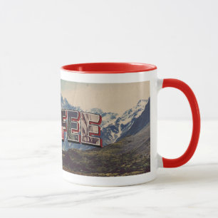 "Tijd voor koffie" Retro Mok