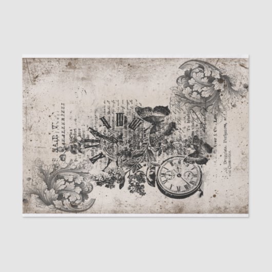 Tijd voor legantie tissuepapier (Voorkant)