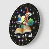 Tijd voor lezen - Literacy Wall-klok - SRF Grote Klok (Hoek)