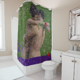 Tijd voor liefde - Shower Curtain Douchegordijn