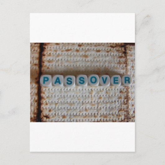 Tijd voor Matzoh Briefkaart (Voorkant)