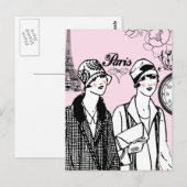 Tijd voor Parijs Briefkaart (Voorkant / Achterkant)