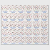 Tijd voor Paw-ty Cadeaupapier (Vlak)