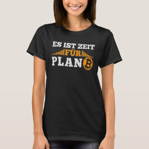 Tijd voor Plan B Krypto Cryptocurrency Btc Bitco T-shirt