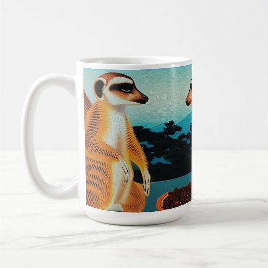 Tijd voor Tacos Meerkat-stijl, koffie-Mok Koffiemok (Links)