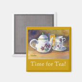 Tijd voor Tea! Magneet (Voorkant / Achterkant)