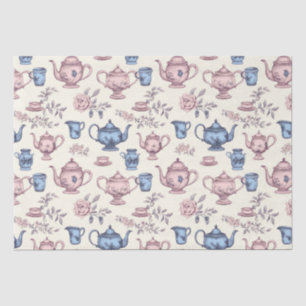 Tijd voor Tea Pattern Tissuepapier