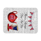 Tijd voor thee 2 magneet (Horizontaal)